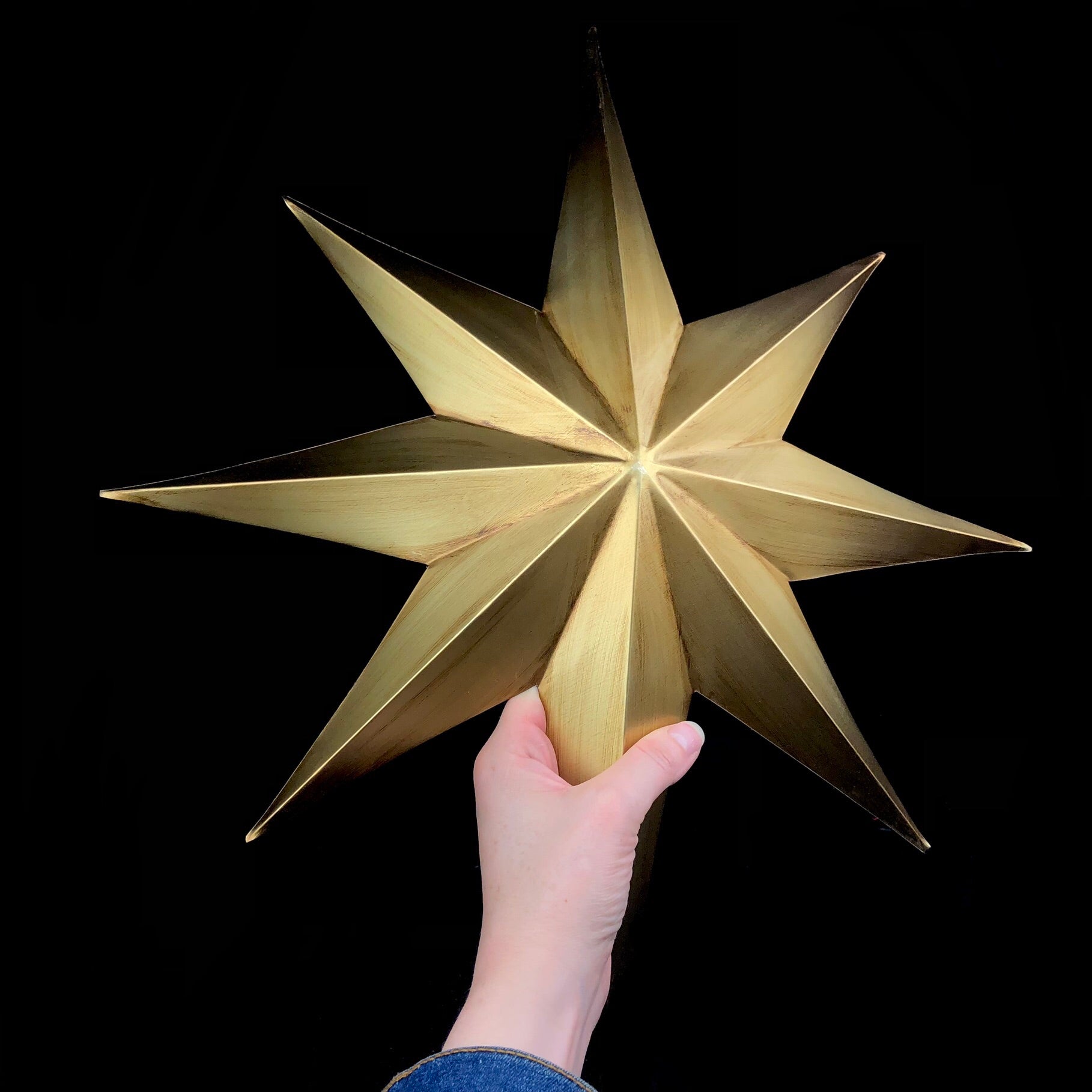 Large Star shown held in hand 