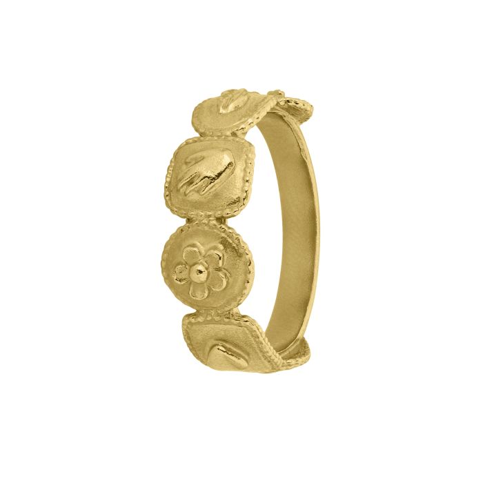 Side Gold Senses Ring