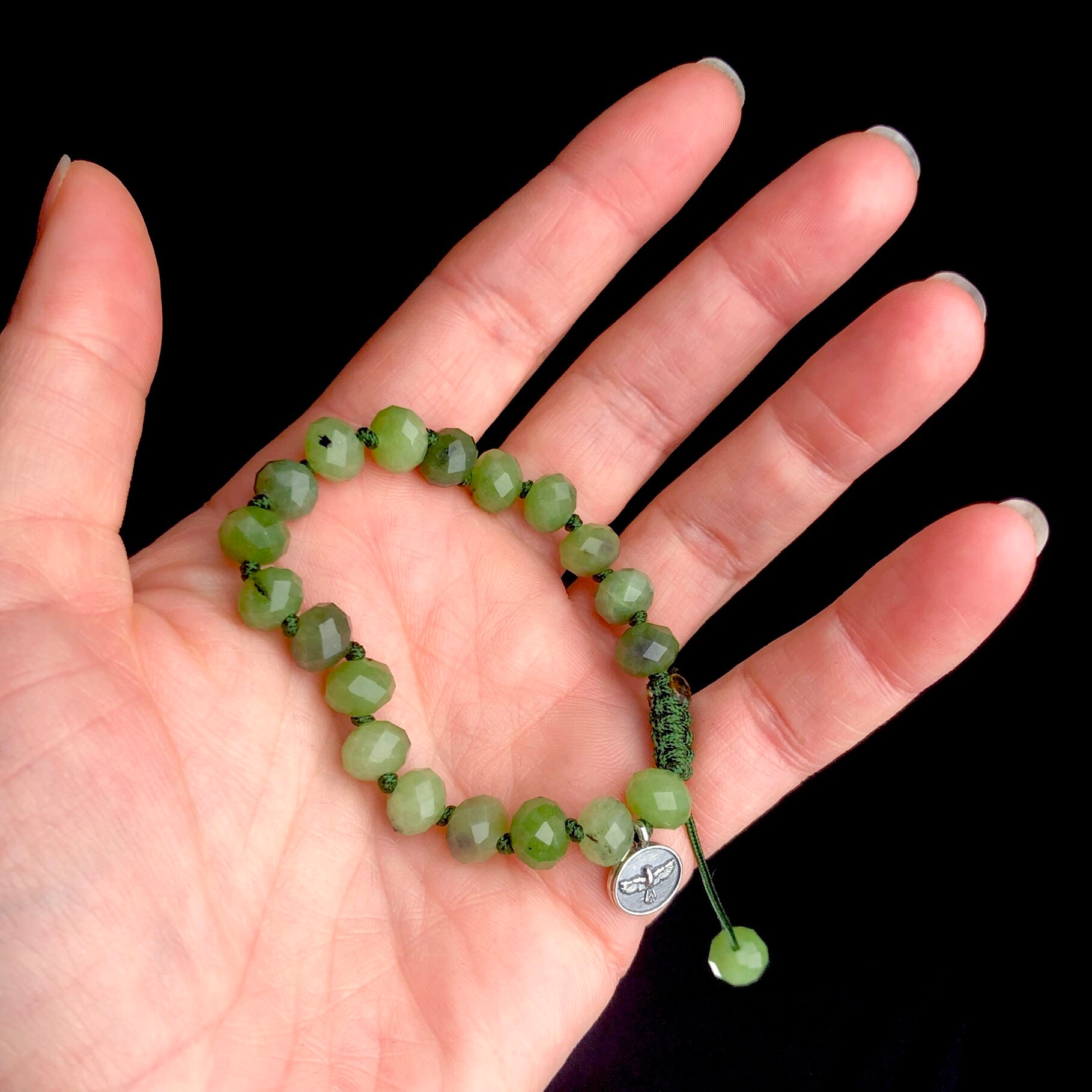 Full Beaded Green Jade Bracelet – The Jade Jewelers