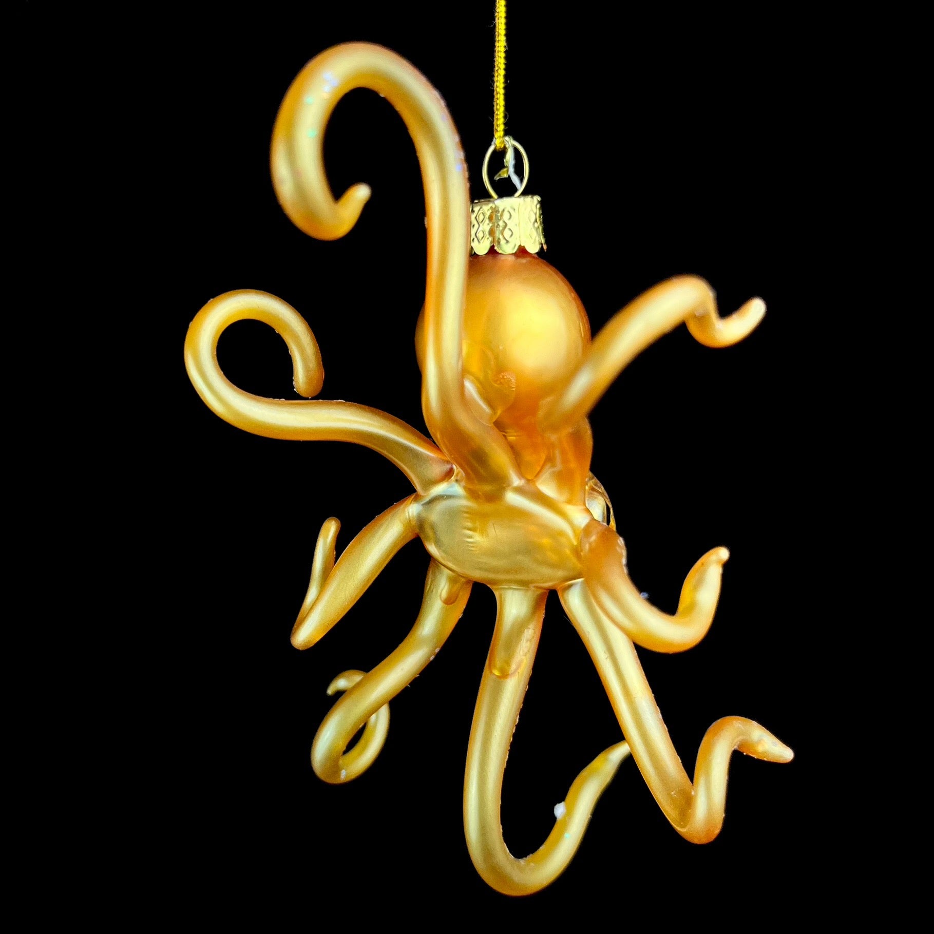 Back view of Octopus Ornament 